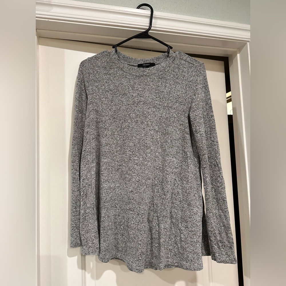 Forever 21 Heather Gray Sweater